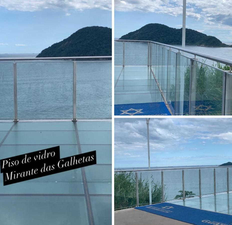 Apto 1 Suite A 30 Mts. Da Praia Do Tombo - Guaruja Luaran gambar